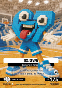 Carta collezionabile Skifidol: SIX-SEVEN, serie Promo - Pandorino, numero 1